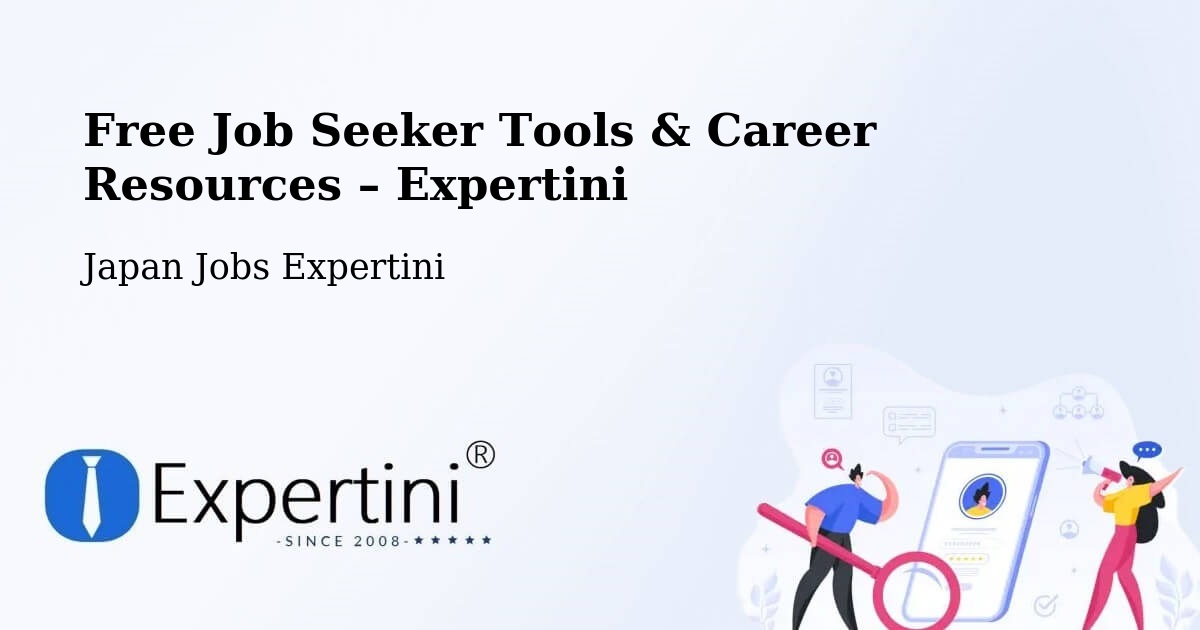 Free Job Seeker Tools & Career Resources – Tsushima - Tsushima, Japan Jobs Expertini