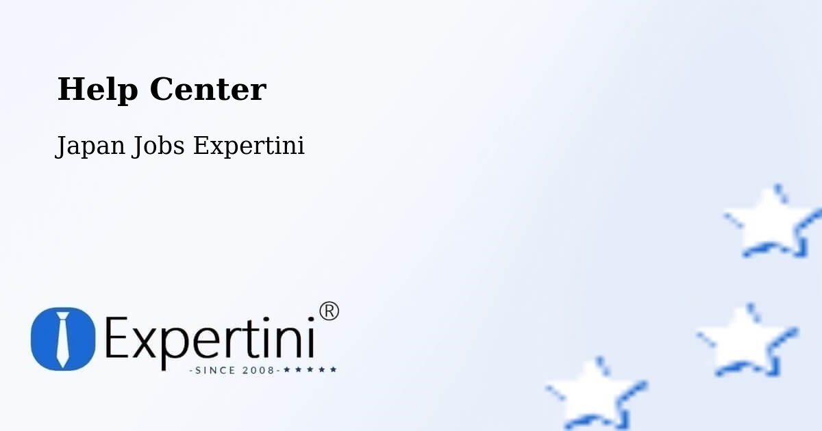 Help Center – Tsushima - Japan Jobs Expertini