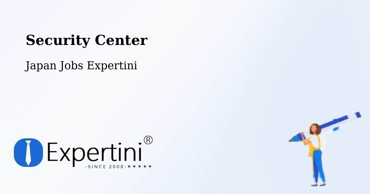 Security & Compliance – Tsushima - Japan Jobs Expertini